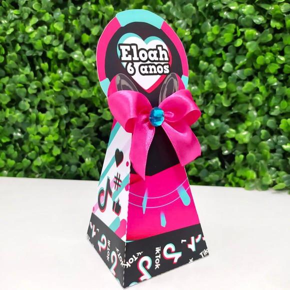 Kit Personalizados Tik Tok Menina (20 Peças)