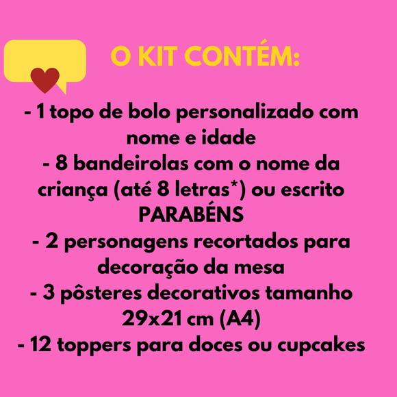 Kit Só Um Bolinho - Ariel
