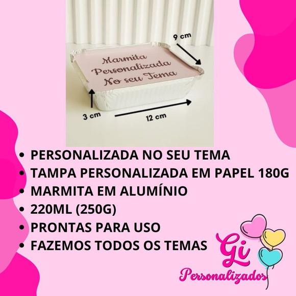 Marmitinha Personalizada Bluey Rosa (menina)