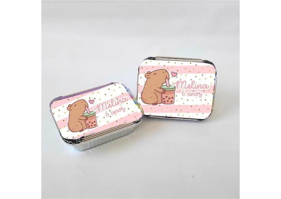 Marmitinha Personalizada Capivara