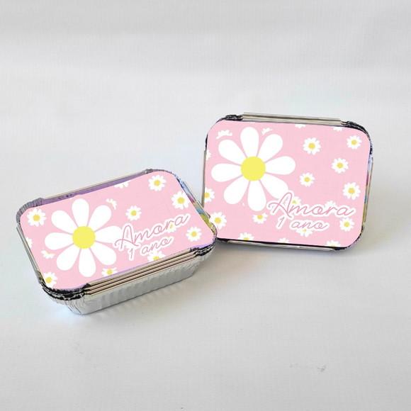 Marmitinha Personalizada Margaridas