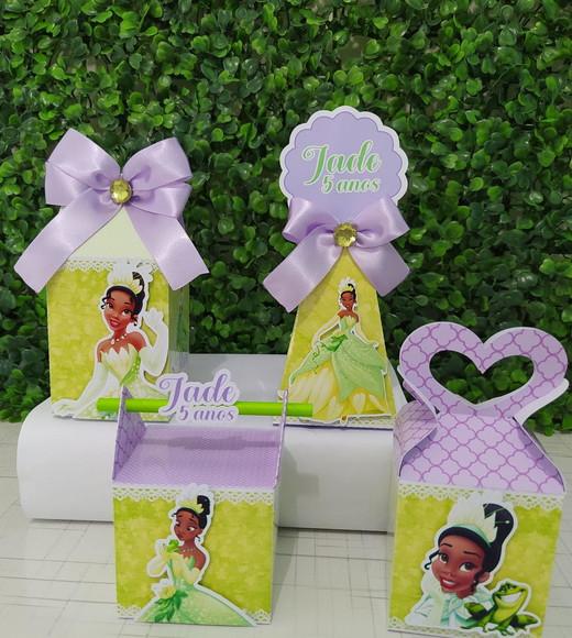 Personalizados a Princesa e o Sapo/ Tiana 20 Peças