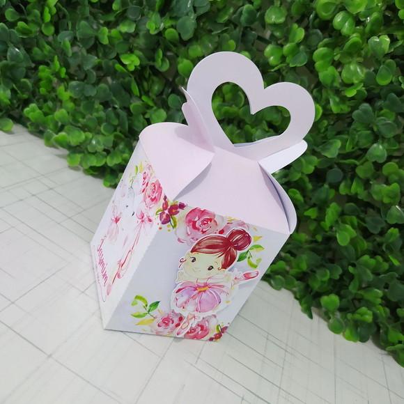 Personalizados Bailarina Aquarela (kit 20 Peças)
