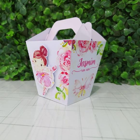 Personalizados Bailarina Aquarela (kit 20 Peças)