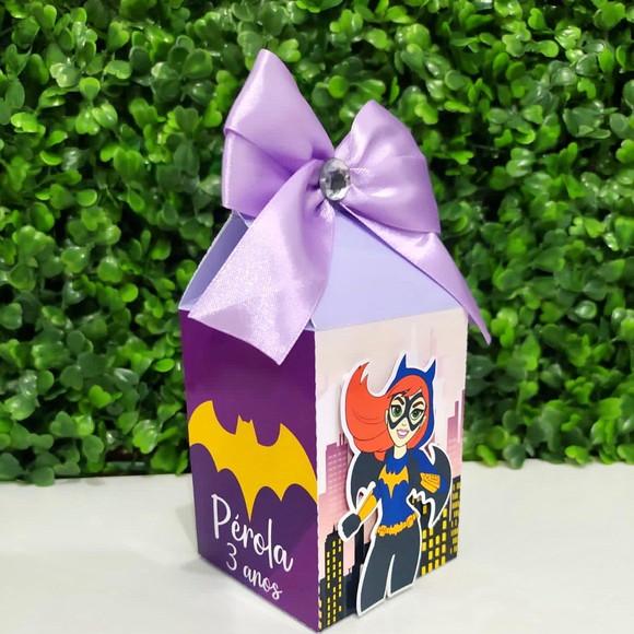 Personalizados Bat Girl - Super heroína (20 peças)