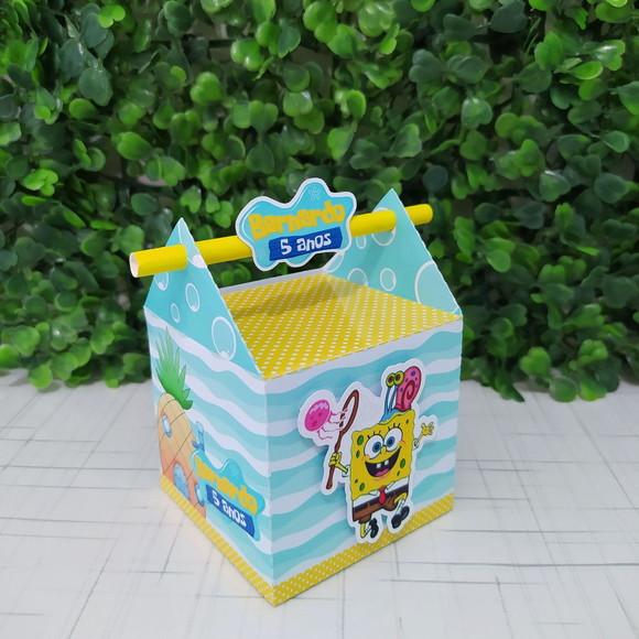 Personalizados Bob Esponja (kit 20 Peças)