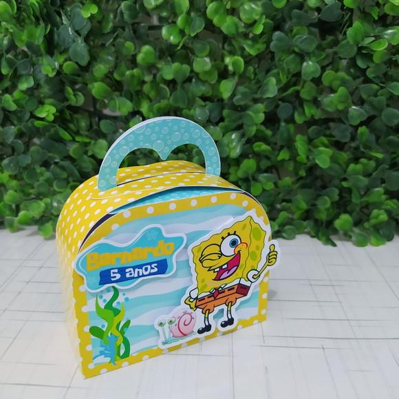 Personalizados Bob Esponja (kit 20 Peças)