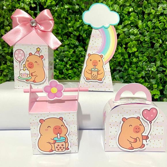 Personalizados Capivara Fofa ( Kit 32 Peças)