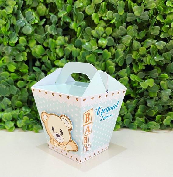 Personalizados Chá de Bebê Ursinho Azul (kit 20 Peças)