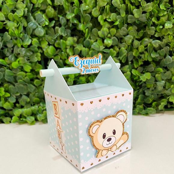 Personalizados Chá de Bebê Ursinho Azul (kit 20 Peças)