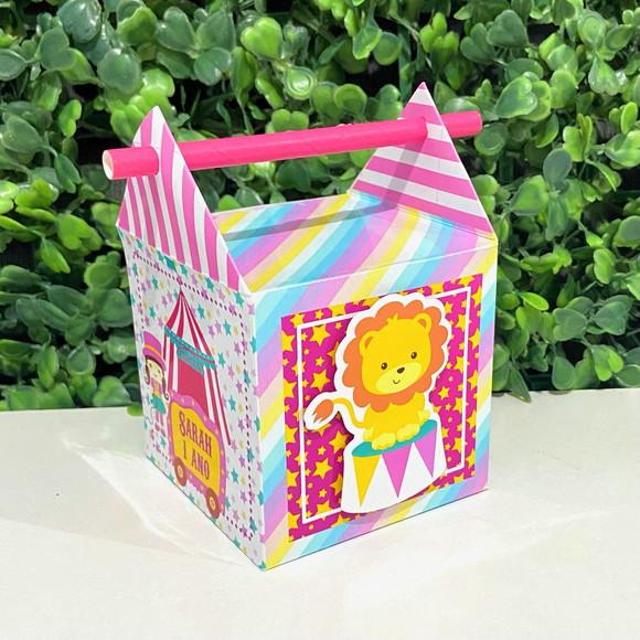Personalizados Circo Rosa (20 Peças)
