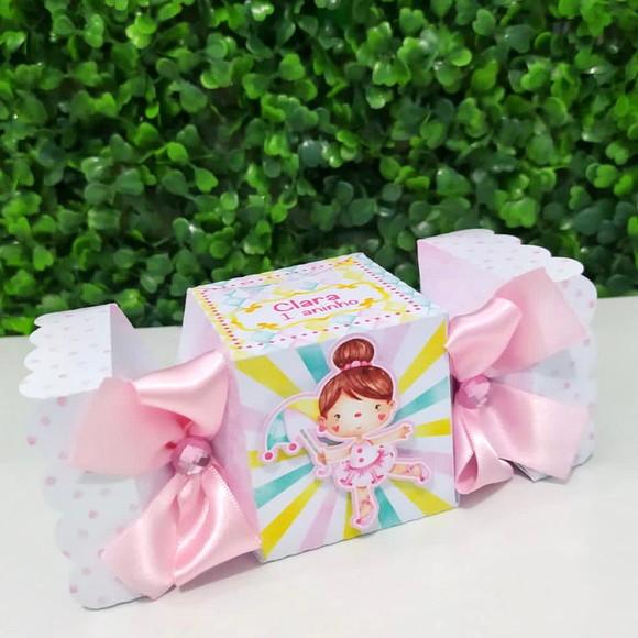 Personalizados Circo Rosa Aquarela ( Kit 20 Peças)