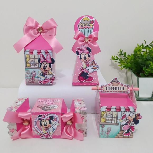 Personalizados Confeitaria da Minnie (kit 40 Peças)