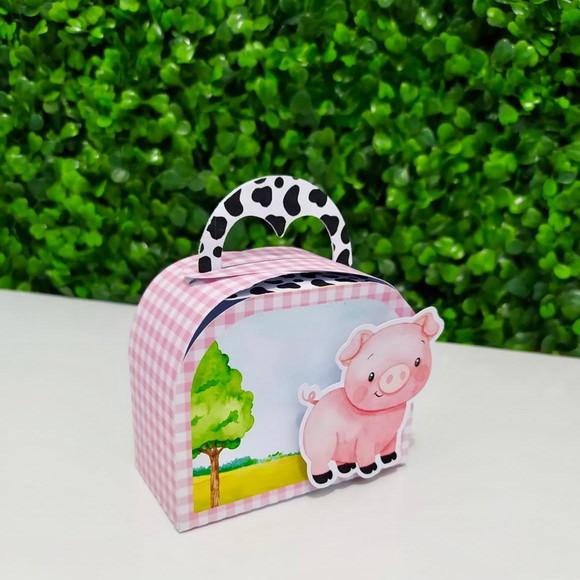 Personalizados Fazendinha Menina Rosa (kit 20 Peças)