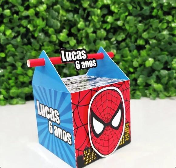 Personalizados Homem Aranha (kit 60 Peças)