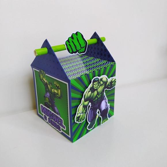 Personalizados Hulk (kit 32 Peças)