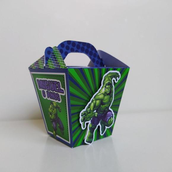 Personalizados Hulk (kit 32 Peças)