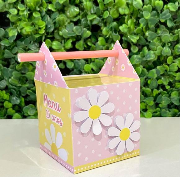 Personalizados Margaridas ( Kit 60 Caixas)