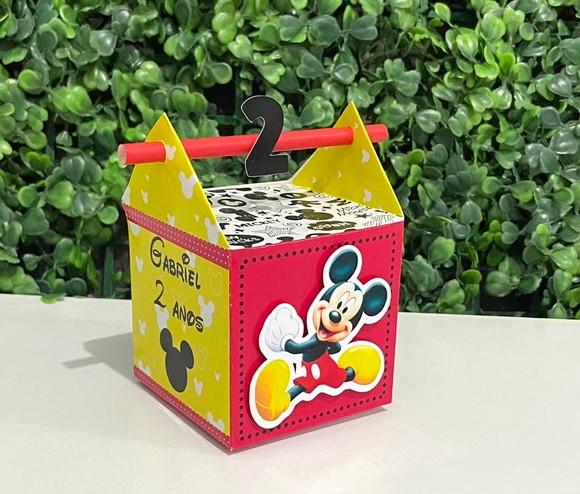 Personalizados Mickey - Papelaria ( Kit 60 Peças )