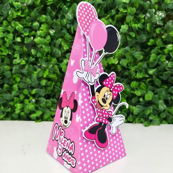 Personalizados Minnie Rosa / Papelaria (kit 20 Peças)
