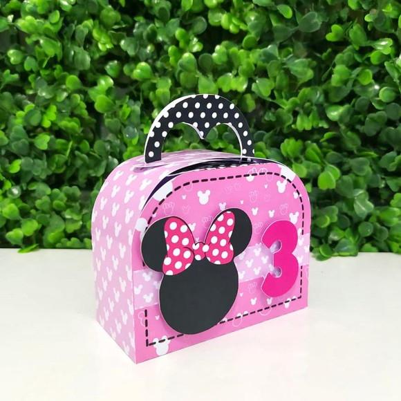 Personalizados Minnie Rosa / Papelaria (kit 20 Peças)
