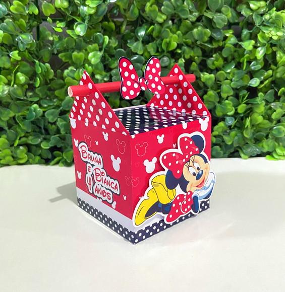 Personalizados Minnie Vermelha (kit 24 Peças)