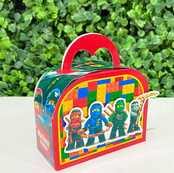 Personalizados Ninjago ( Kit 20 Caixas )