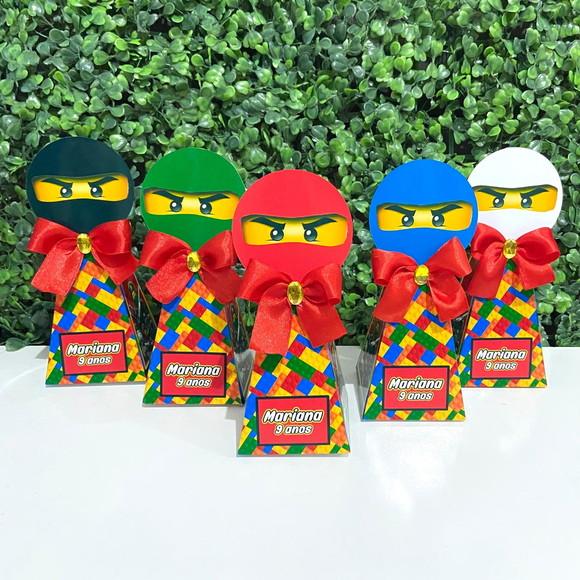Personalizados Ninjago Lego ( Kit 60 Caixas )