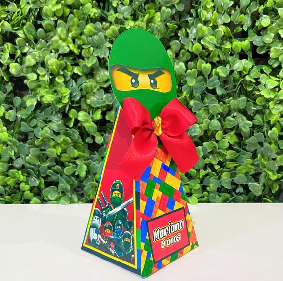 Personalizados Ninjago Lego (kit 40 Caixas)