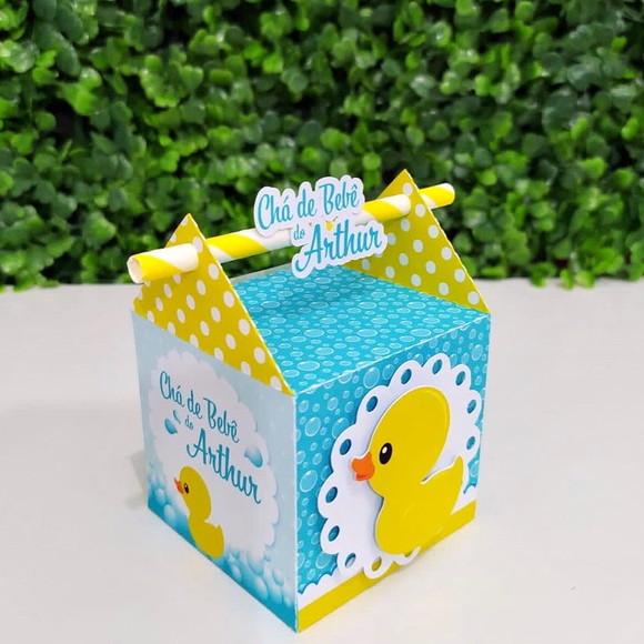 Personalizados Patinho de Borracha- Chá de Bebê