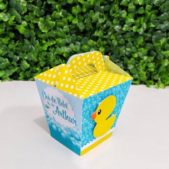 Personalizados Patinho de Borracha- Chá de Bebê