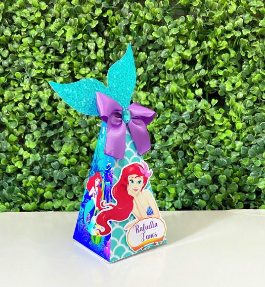 Personalizados Pequena Sereia Ariel ( Kit 20 Caixas)