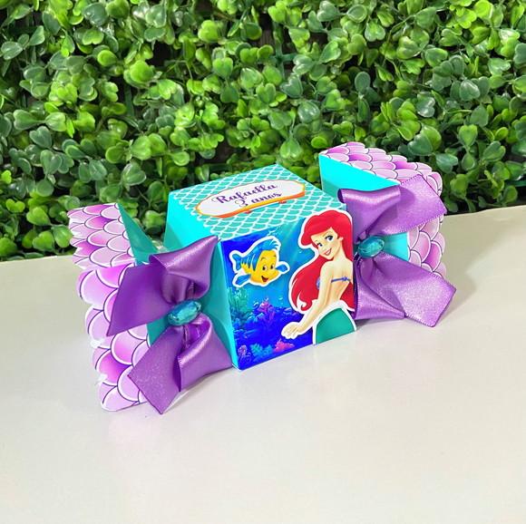 Personalizados Pequena Sereia Ariel (kit 60 Peças)