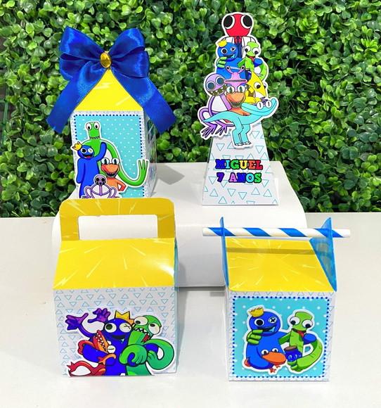 Personalizados Rainbow Friends ( Kit 40 Peças)