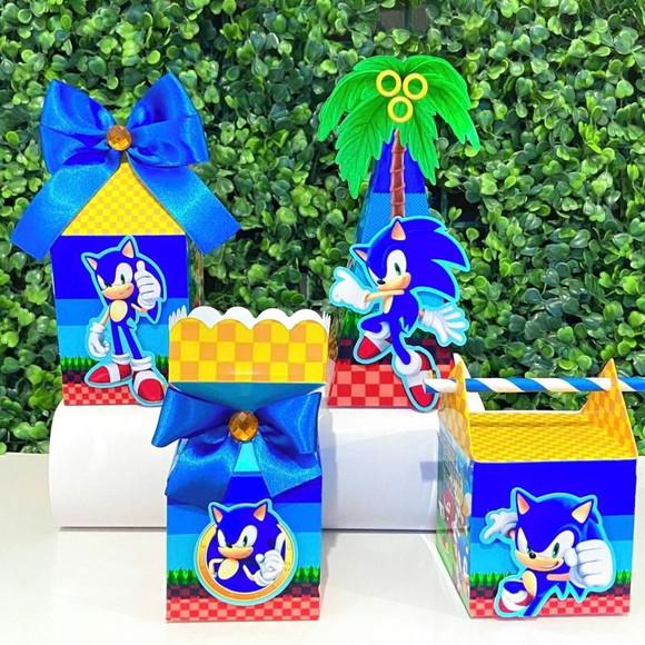 Personalizados Sonic (kit 30 Peças)