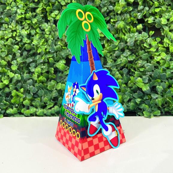 Personalizados Sonic (kit Festa 20 Peças)