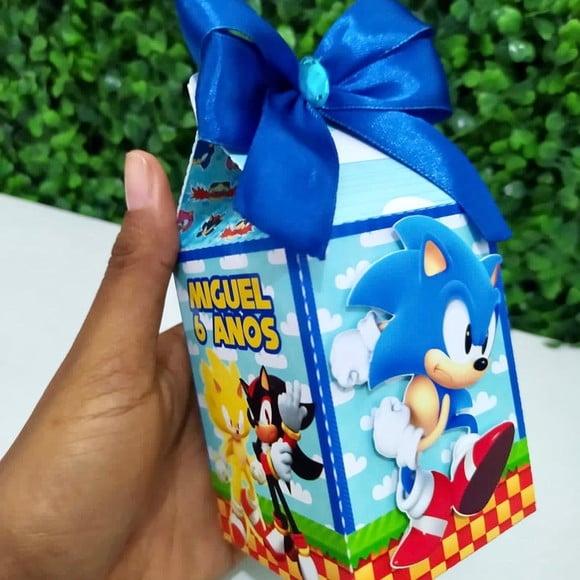 Personalizados Sonic Clássico (kit 20 Peças)