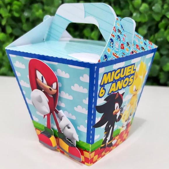 Personalizados Sonic Clássico (kit 20 Peças)