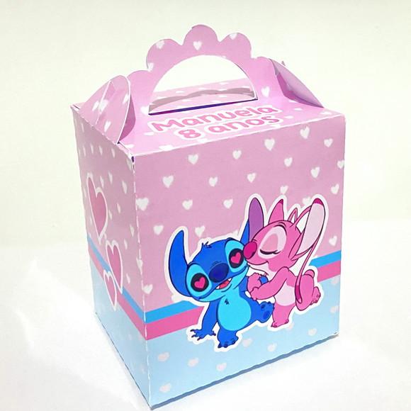 Personalizados Stitch e Angel- Kit 20 Peças - Lembrancinha