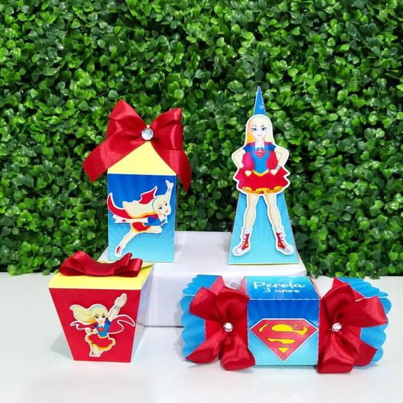 Personalizados Super Girl (20 peças)