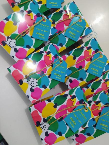 Sacolinha Personalizada Farm Rio Confete Caju