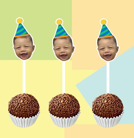 Topper para Docinho Rostinho