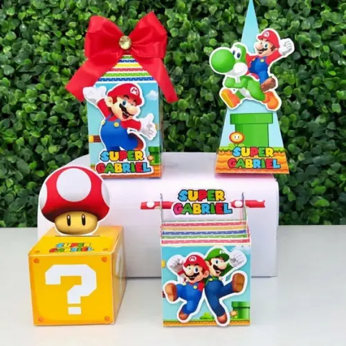 32 Personalizados Super Mario Bross Kit