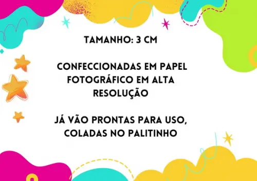 50 Tags/ Toppers para Docinhos Princesas