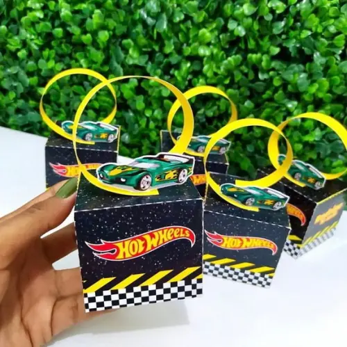 Caixa Cubo Hot Wheels
