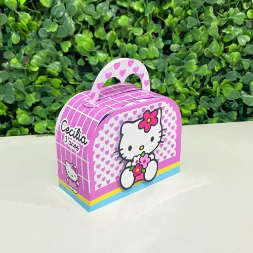 Caixa Maletinha Hello Kitty