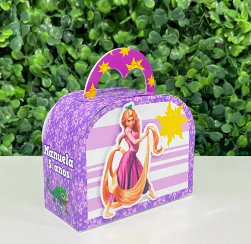 Caixa Maletinha Rapunzel Enrolados