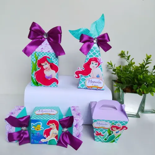 Caixa Milk a Pequena Sereia Ariel