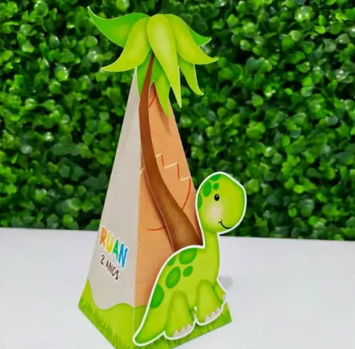 Caixa Pirâmide Dino Baby/ Dino Cute