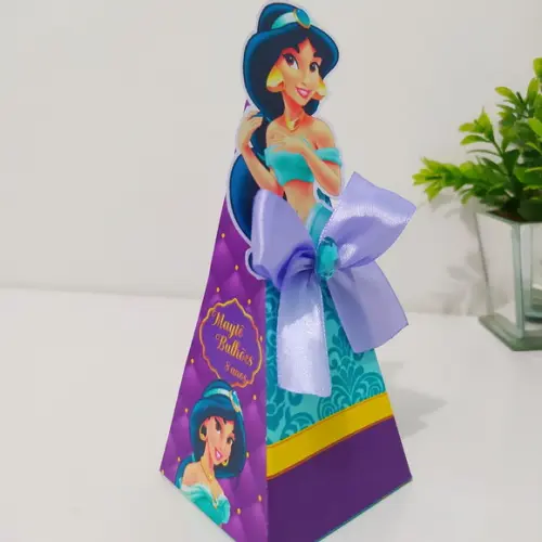 Caixa Pirâmide Princesa Jasmine